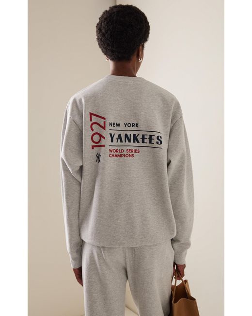 Sporty & Rich X Yankees Cotton Sweatshirt in White | Lyst Sporty & Rich X Yankees Cotton Sweatshirt in White | Lyst