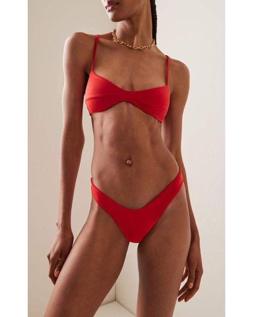 Haight Red X Tina Kunakey Leila Bikini Bottom