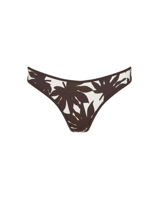 Onia Black Cora Low-Rise Bikini Bottom
