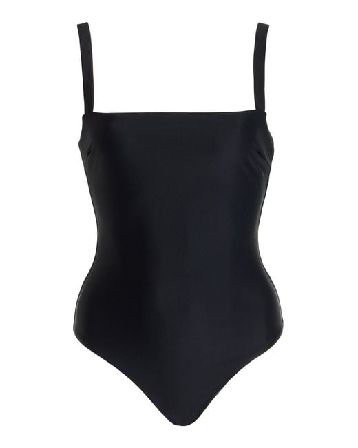 Asceno Black The Palma One-piece Swimsuit