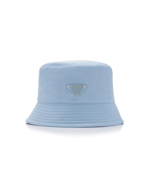 Prada White Re-Nylon Bucket Hat