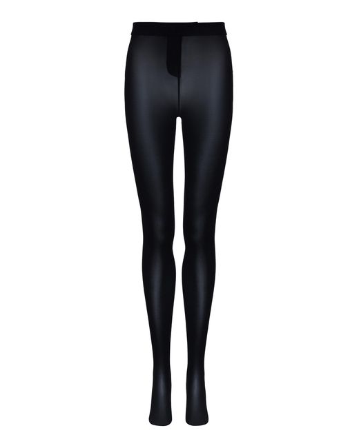 Magda Butrym Black Mid-Rise Tights