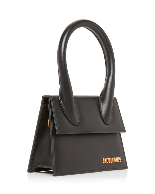 le chiquito long leather top handle bag