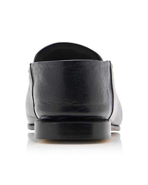 Givenchy Black Collapsable Canvas Loafers