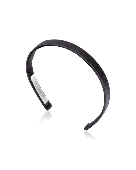 Jennifer Behr Black Lucy Silk Headband