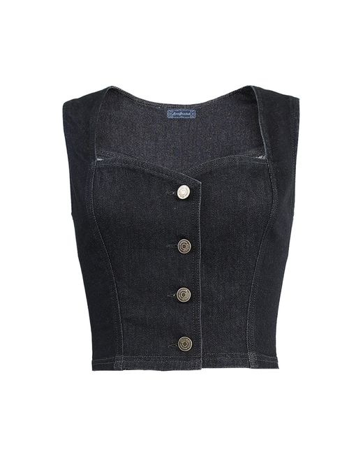 Lena Hoschek Black Labour Cotton-Blend Top