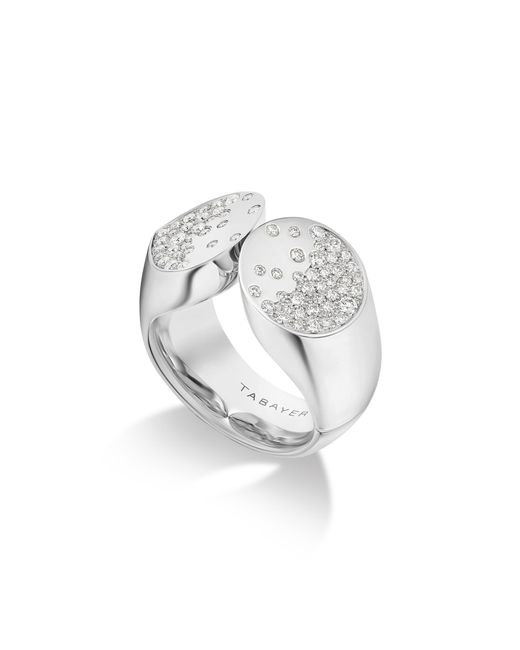 Tabayer White Signet Ring