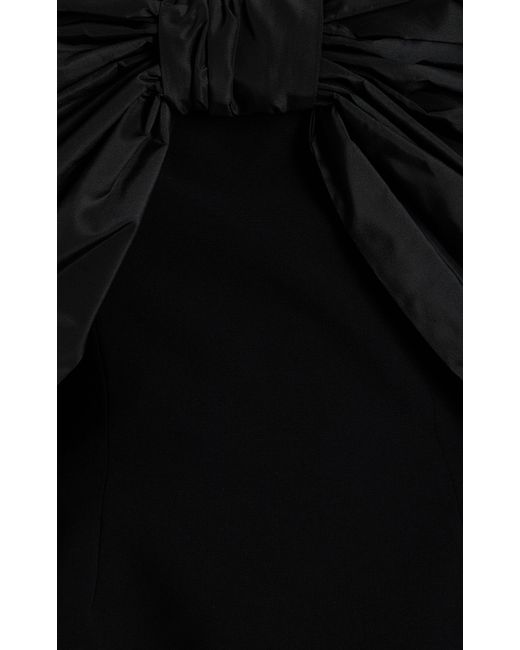 Ila Black Exclusive Saint Crepe Gown