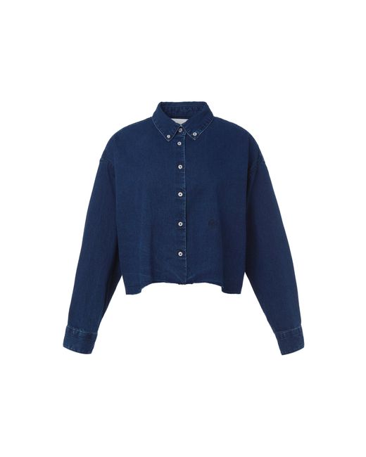 RÙADH Blue The Allegra Cotton Shirt
