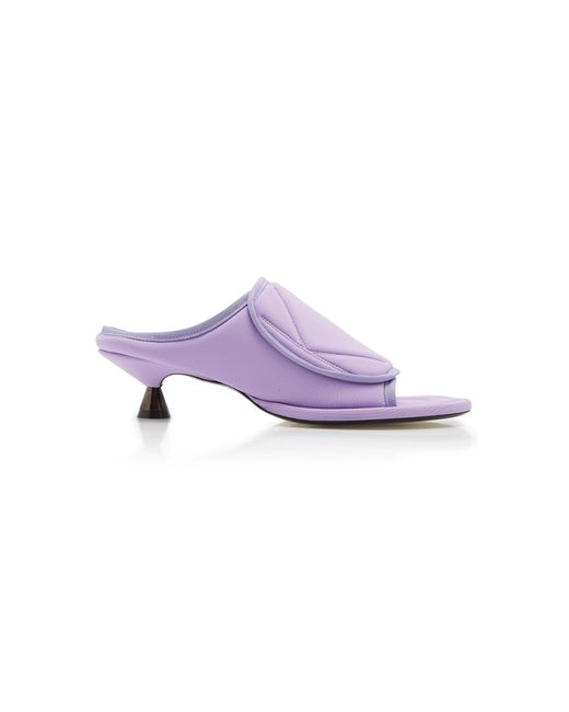 Khaite Purple Kenmare Neoprene Sandals