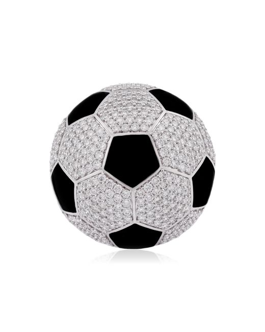Ashna Mehta Black Soccer Ball Bag Bijoux