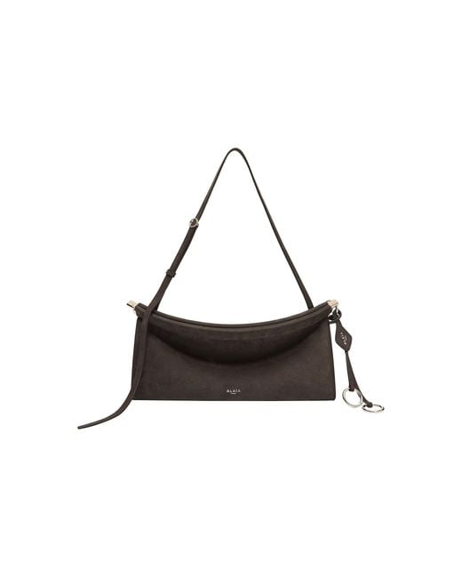 Alaïa Black Le Click Medium E/W Calf Leather Bag