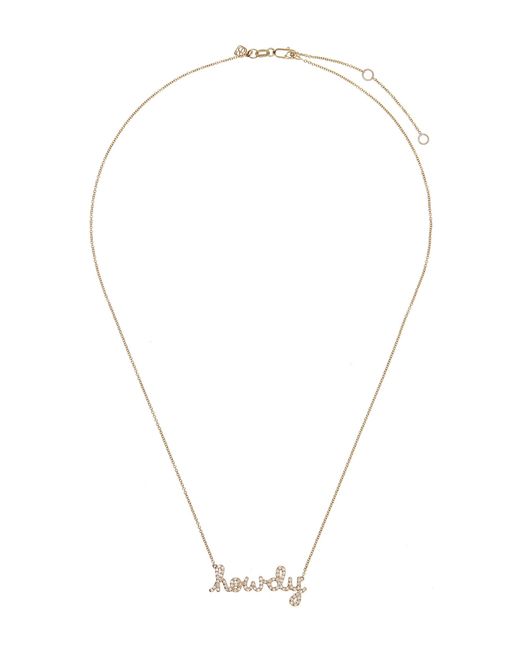 Sydney Evan Metallic 14k Gold, Diamond Necklace
