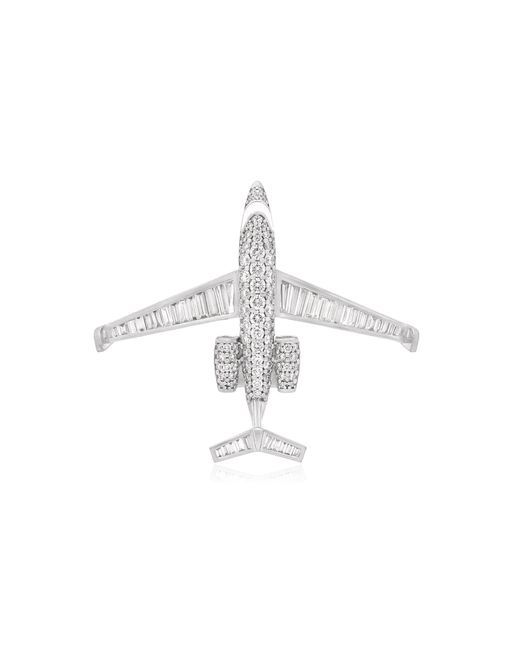 Ashna Mehta White Airplane Customized Bag Bijoux