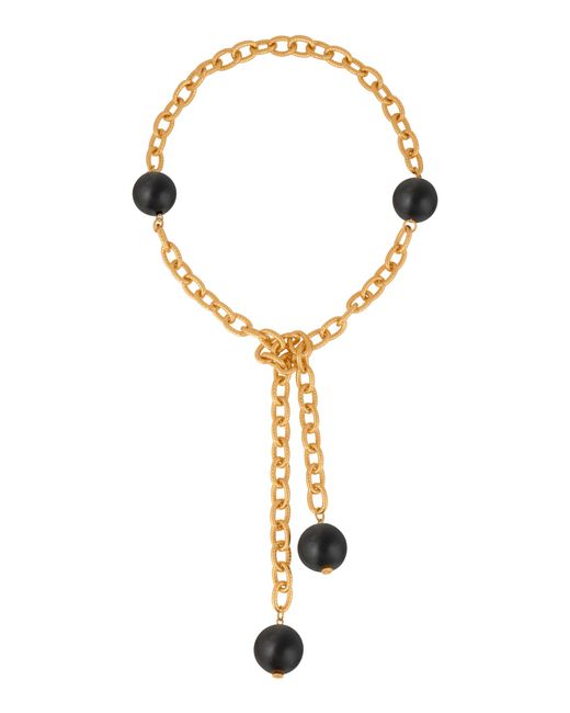 Sylvia Toledano Metallic Plated Bubbles Necklace