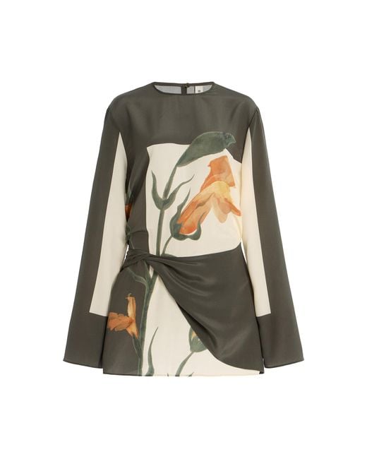 Sir Green Constance Twist Mini Dress