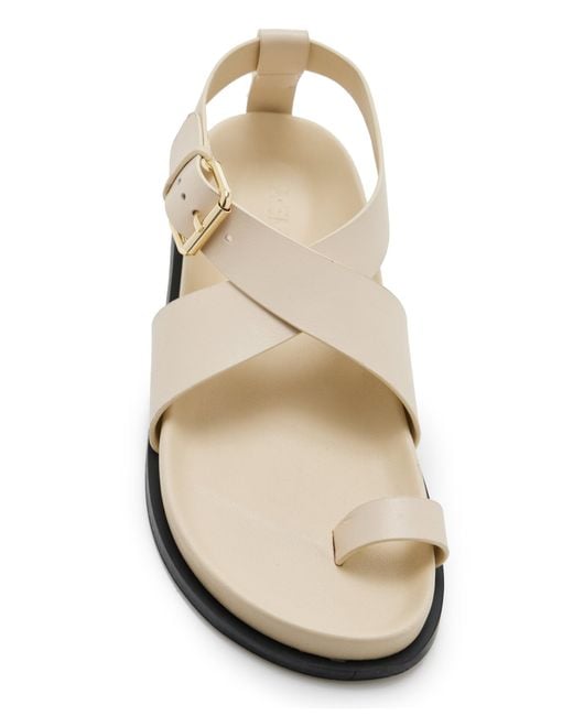 A.Emery White Dula Leather Sandals