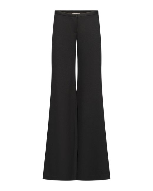 Silvia Tcherassi Black Ovidia Flared Pants