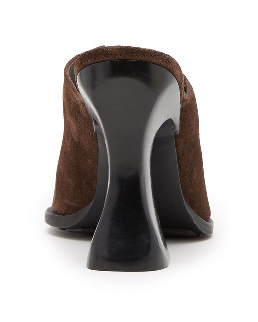 Bottega Veneta Brown Cha-Cha Suede Mules