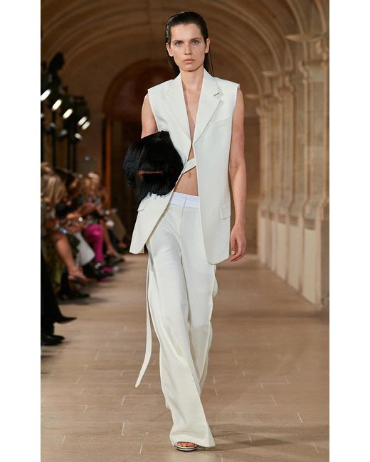 Victoria beckham shop white blazer