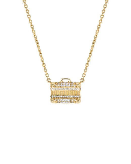 Nevernot Metallic Travel 14K Small Necklace