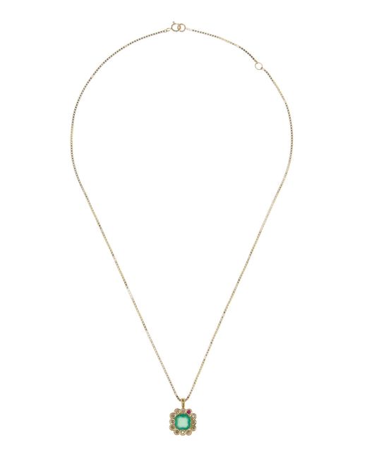 Pascale Monvoisin Blue Robin Onyx Necklace