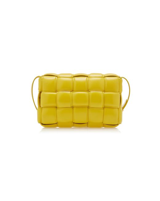 Bottega Veneta Yellow The Padded Cassette Leather Bag