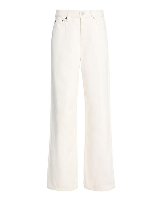 Still Here White Everyday Cotton Jeans