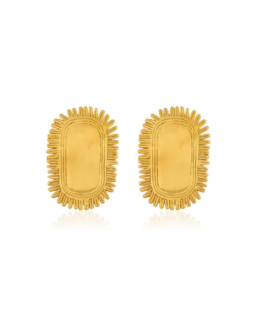 CANO Yellow Talua 24K-Plated Brass Earrings