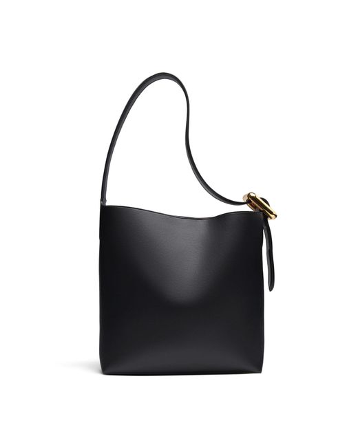 Jacquemus Black Le Regalo Leather Shoulder Bag