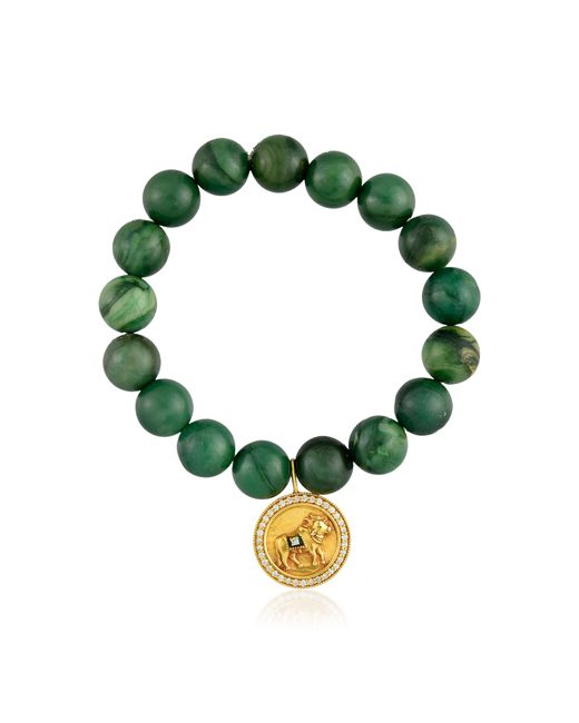 Amrapali Green 18K Nandi Bracelet Bracelet