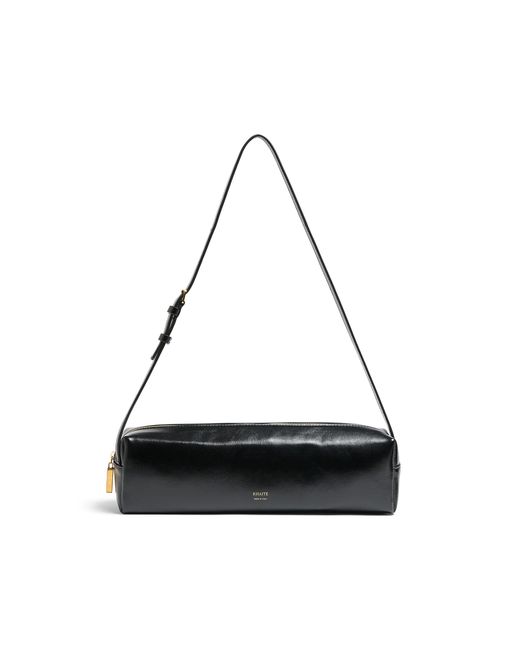 Khaite White Kye Leather Shoulder Bag