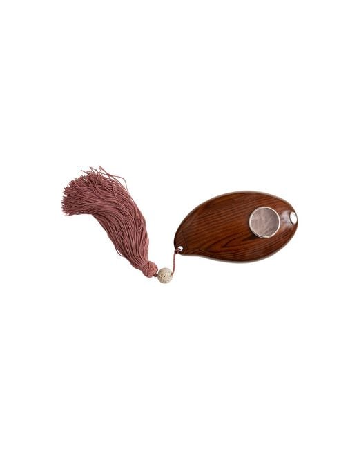 Emanuele Pantanella Design Brown Afrodisia Clutch