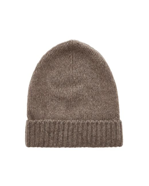 The Row Brown Pavir Cashmere Beanie