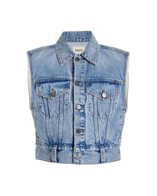 Denim vest cheap womens canada