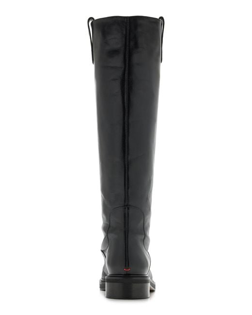 Aeyde Black Henry Leather Knee Boots