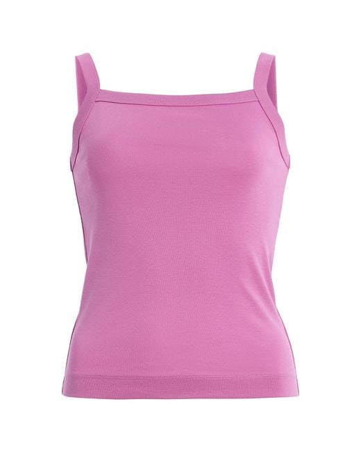 Flore Flore Pink May Cotton Camisole Top