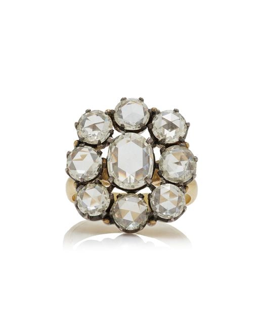 Amrapali Metallic One-of-a-kind Rajasthan 18k Yellow Gold Diamond Ring