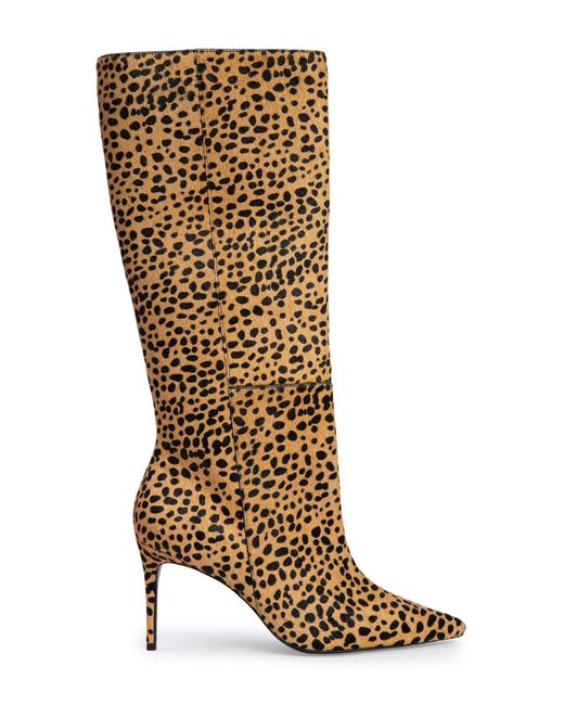 Black Suede Studio Brown Kath Knee Boots