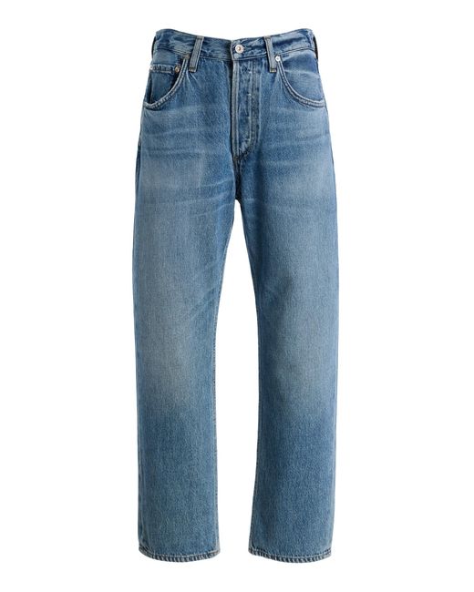 Citizens of Humanity Blue Winslow Rigid Low-Rise Boyfriend Jeans for men