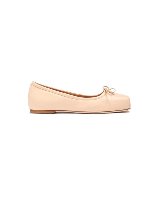 Aeyde Natural Gabriella Leather Flats
