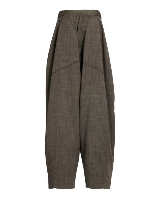 Stella McCartney Green Stretch-wool Tapered Pants