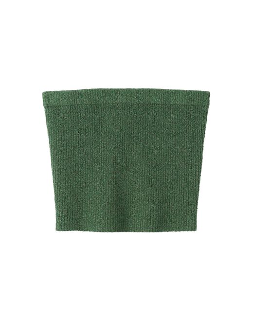 By Malene Birger Green Giovania Ribbed Knit Tube Top for men