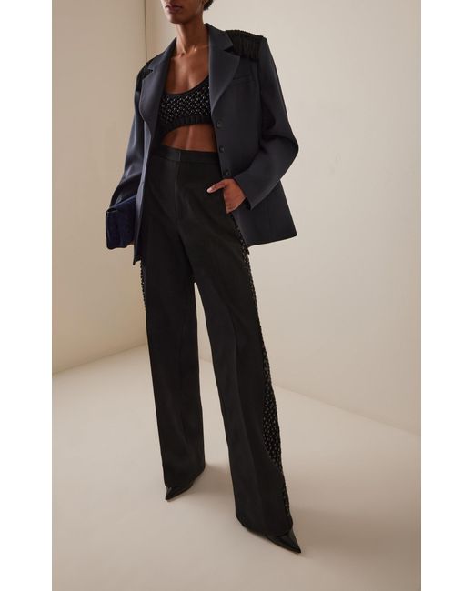 DIOTIMA Blue Garvey Mortimer Wool Twill Blazer