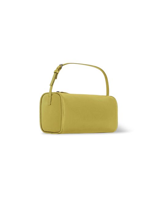 The Row Yellow 90's Leather Top Handle Bag