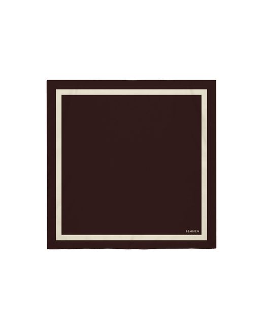 Bembien Brown Simone Silk Scarf