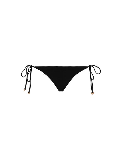 Anemos String Bikini Bottoms in Black Lyst