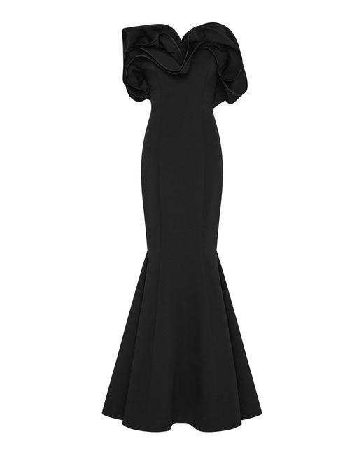 Rachel Gilbert Black Phelix Gown