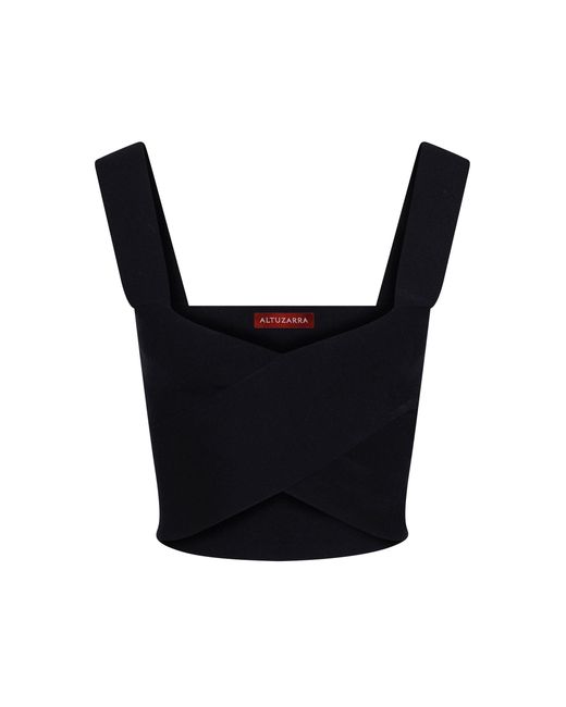 Altuzarra Black Mylas Knit Top