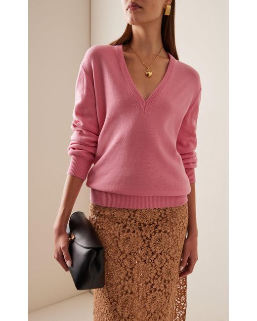 Michael Kors Pink Cashmere Sweater